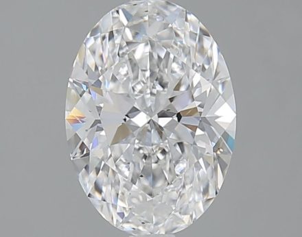 Diamond Natural 1,5Ct D-SI1 Oval - GIA6525547170 1