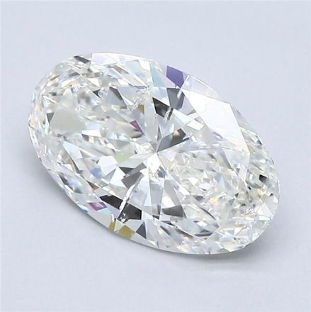 Diamond Natural 1,8Ct H-SI2 Oval - GIA3345908935 1