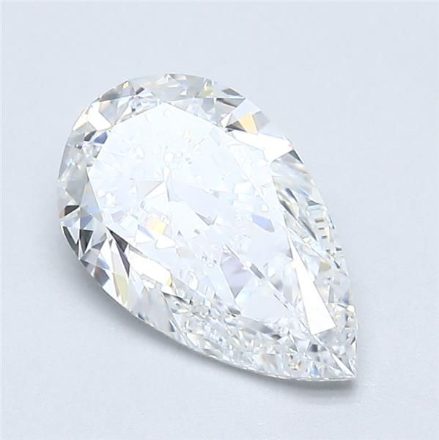 Diamond Natural 1,5Ct D-SI1 Pear - GIA6435186194 1