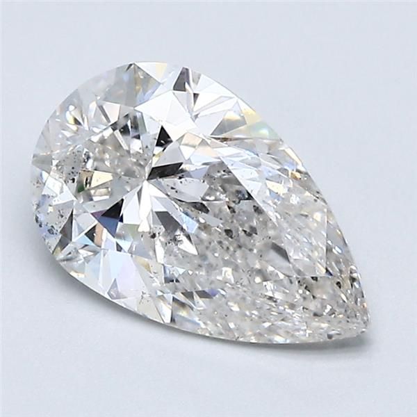 Diamond Natural 1,52Ct H-SI1 Pear - GIA2424544225 1