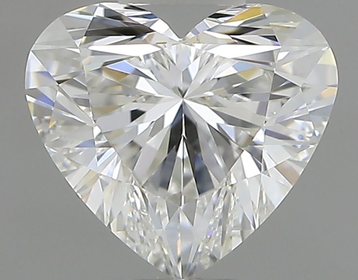 Diamond Natural 0,91Ct F-VVS1 Heart - GIA6501607197 1