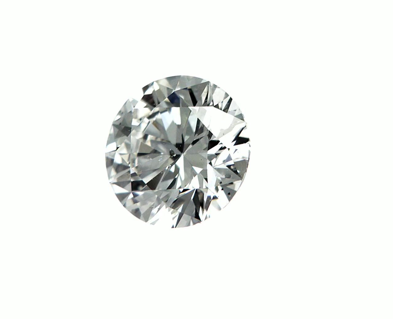 Diamond Natural 0,85Ct G-SI2 Round - GIA6233780771 1