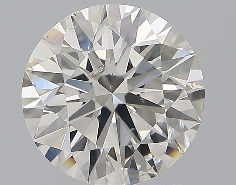 Diamond Natural 1,7Ct J-SI2 Round - GIA5443808613 1