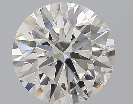 Diamond Natural 1,7Ct J-SI2 Round - GIA5443808613 1