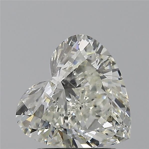 Diamond Natural 1,51Ct J-SI1 Heart - GIA6412646860 1