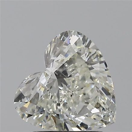Diamond Natural 1,51Ct J-SI1 Heart - GIA6412646860 1