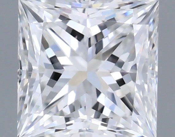 Diamond Natural 0,32Ct F-VVS1 Princess - GIA2527742220 1