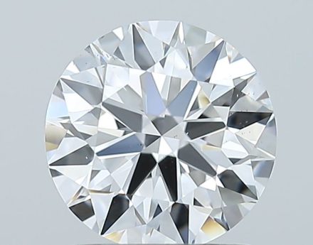 Diamond Natural 1,25Ct D-VS2 Round - GIA6555030163 1