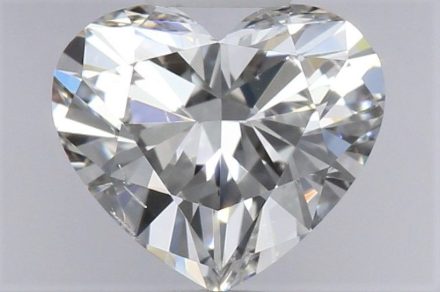 Diamond Natural 1,01Ct G-SI1 Heart - GIA1155207924 1