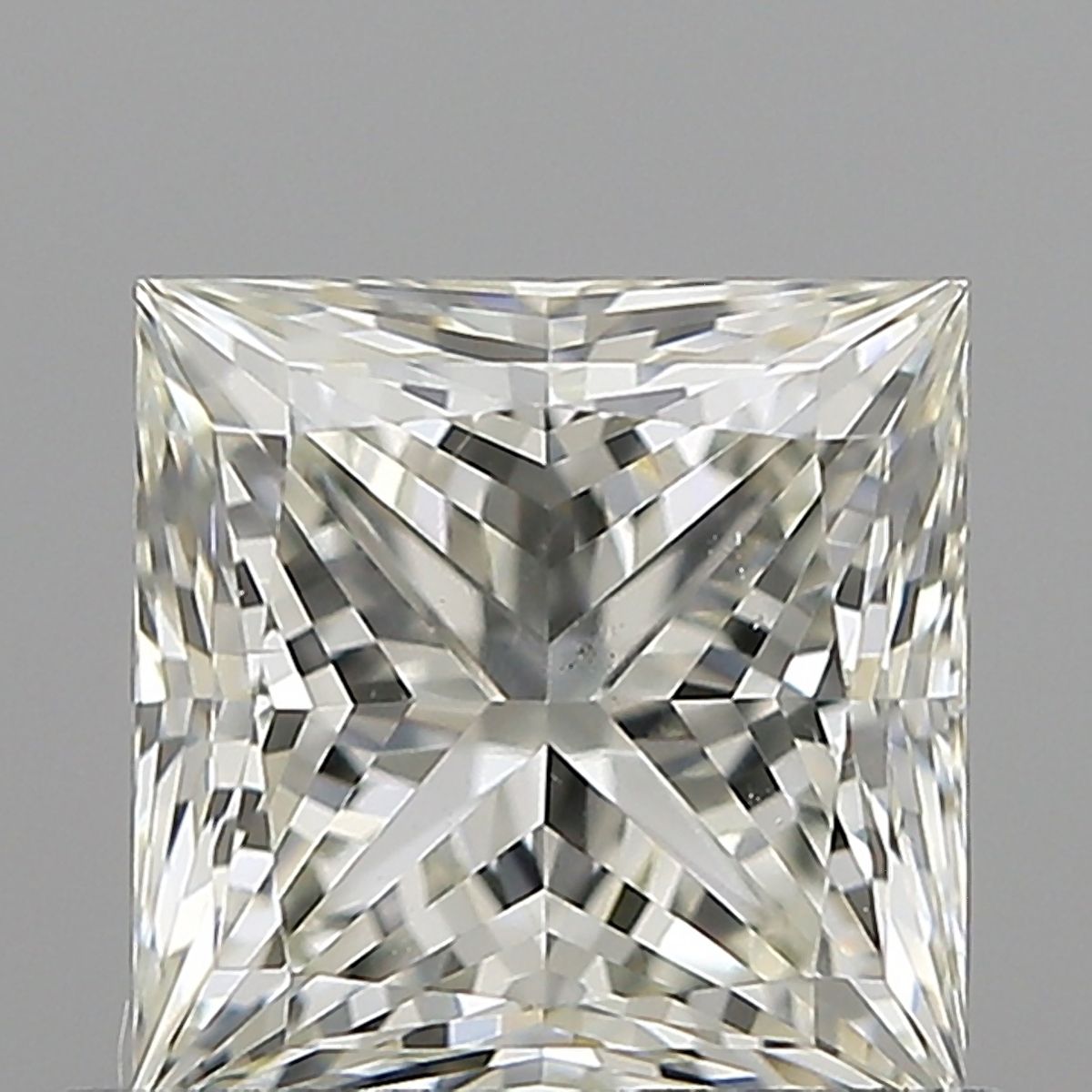 Diamond Natural 0,81Ct K-SI1 Princess - GIA7471380343 1