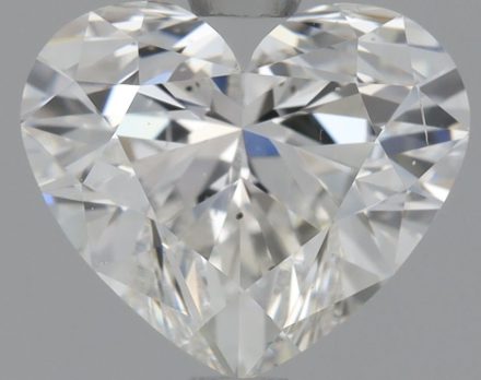 Diamond Natural 1,5Ct F-SI1 Heart - GIA5221552339 1