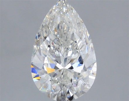 Diamond Natural 1,51Ct G-SI2 Pear - GIA1533724649 1