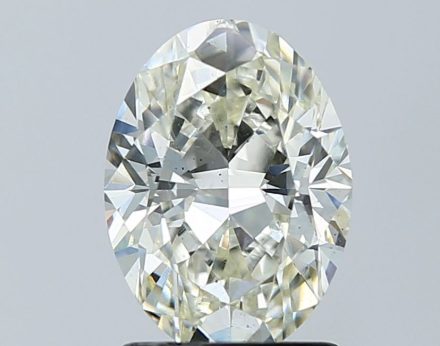 Diamond Natural 1,7Ct J-SI1 Oval - GIA1548019136 1