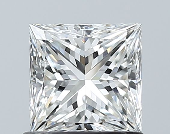 Diamond Natural 0,9Ct F-IF Princess - GIA6233927896 1