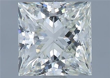Diamond Natural 1,55Ct K-VS2 Princess - GIA12373640 1