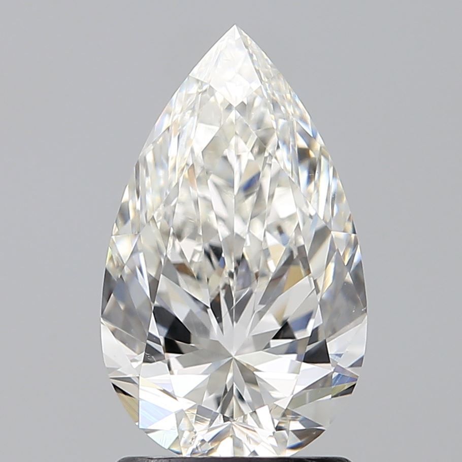 Diamond Natural 1,51Ct G-SI1 Pear - GIA2477738879 1