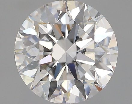 Diamond Natural 1,61Ct D-SI1 Round - GIA7498065753 1