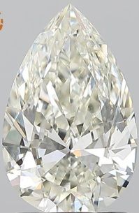 Diamond Natural 1,5Ct J-SI1 Pear - GIA1523645340 1