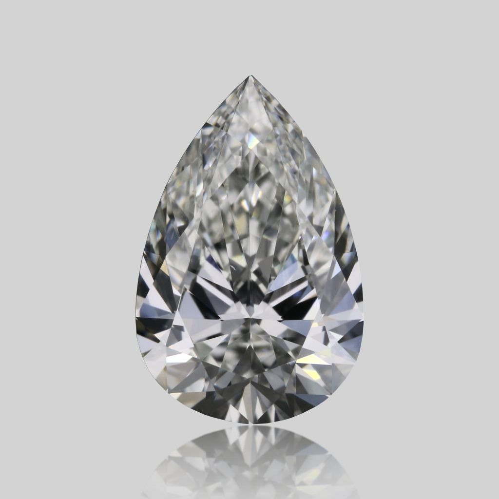 Diamond Natural 0,7Ct I-VS2 Pear - GIA7531287166 1