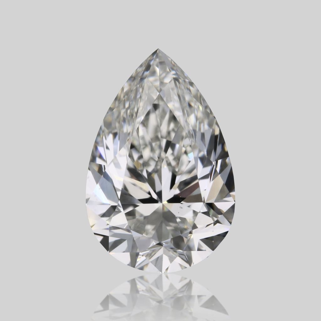 Diamond Natural 0,9Ct G-VS2 Pear - GIA2548351876 1