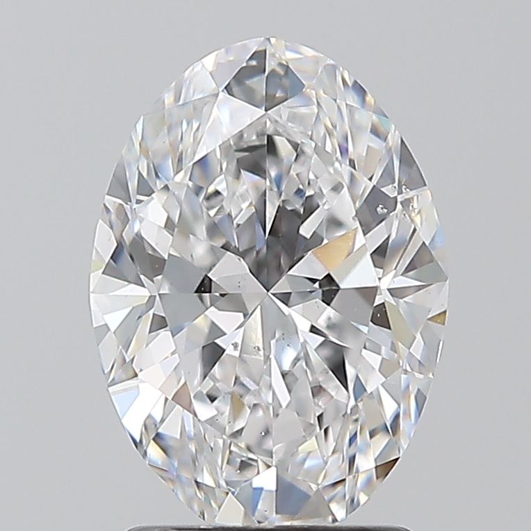 Diamond Natural 1,7Ct D-SI1 Oval - GIA5546317053 1
