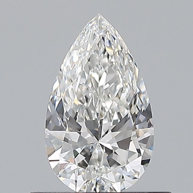 Diamond Natural 0,5Ct F-IF Pear - GIA7548389222 1