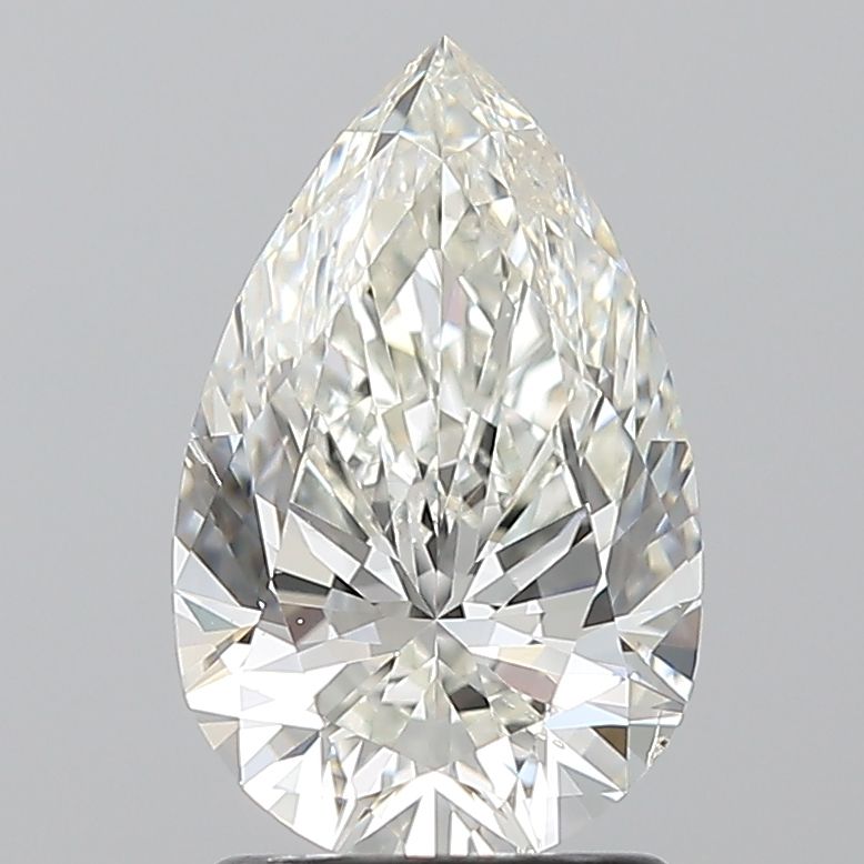 Diamond Natural 1,7Ct I-SI1 Pear - GIA6535151103 1
