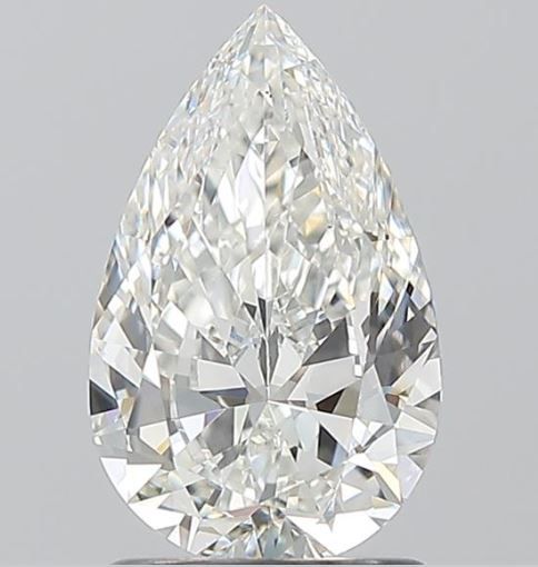 Diamond Natural 1,31Ct G-VS1 Pear - GIA7538015022 1