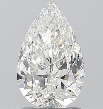 Diamond Natural 1,31Ct G-VS1 Pear - GIA7538015022 1