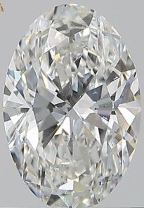 Diamond Natural 1Ct F-SI1 Oval - GIA1538122583 1