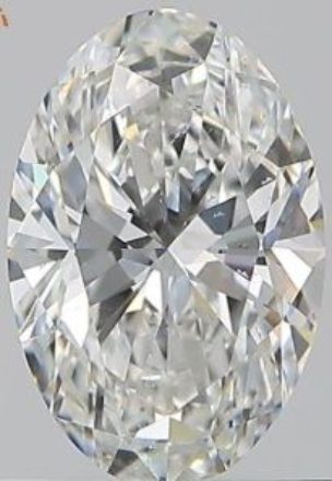 Diamond Natural 1Ct F-SI1 Oval - GIA1538122583 1