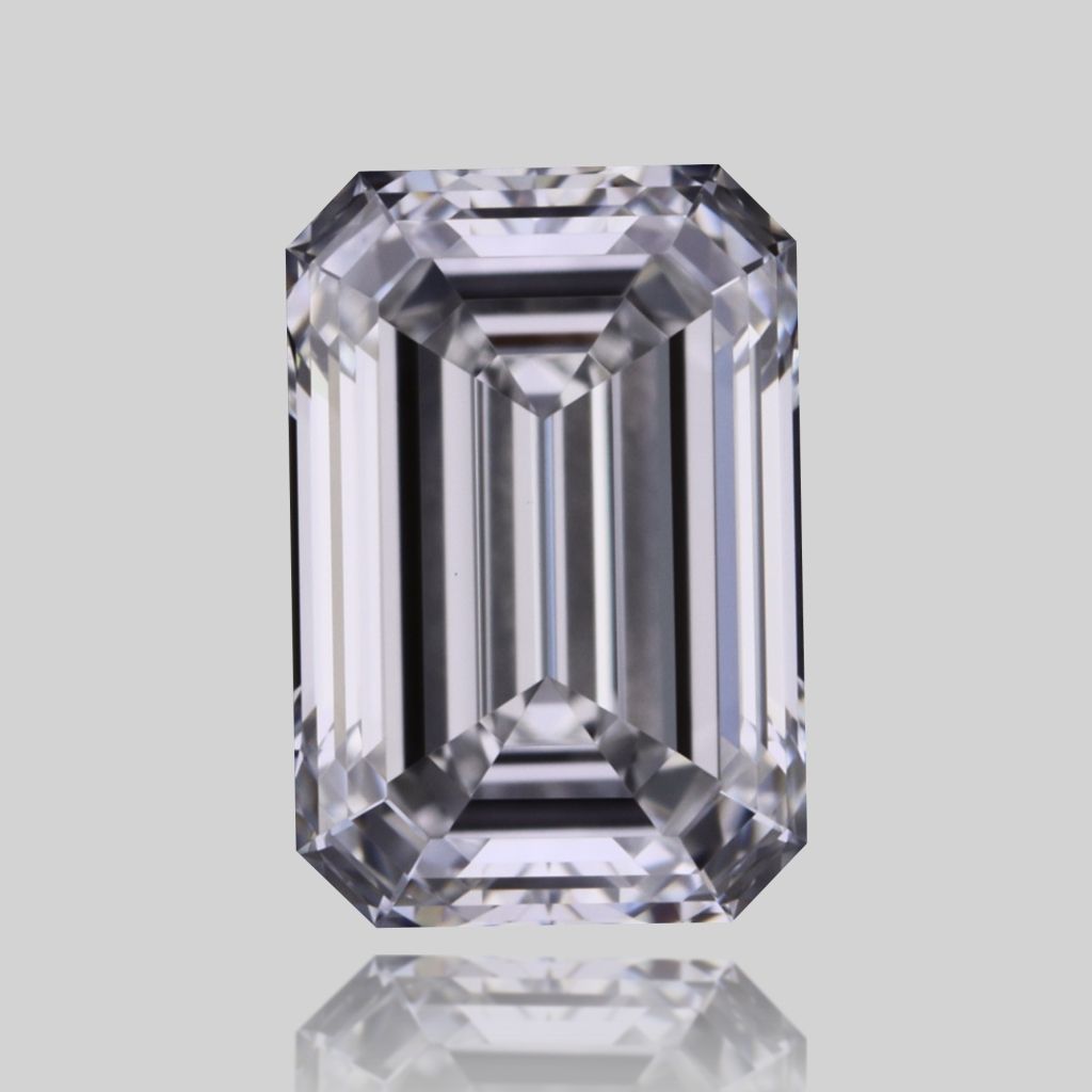 Diamond Natural 0,55Ct F-VVS1 Emerald - GIA7486530030 1