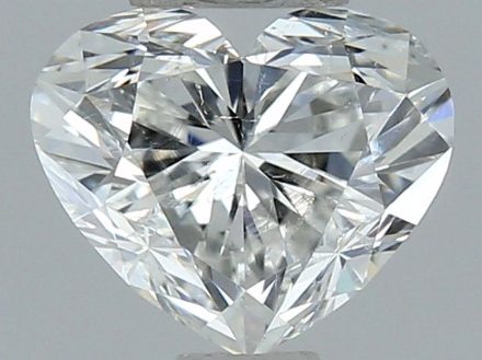 Diamond Natural 0,96Ct G-SI2 Heart - GIA6421242584 1