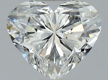 Diamond Natural 0,9Ct I-SI2 Heart - GIA2221531476 1