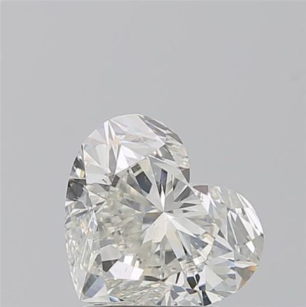 Diamond Natural 1,7Ct I-SI2 Heart - GIA7453323179 1