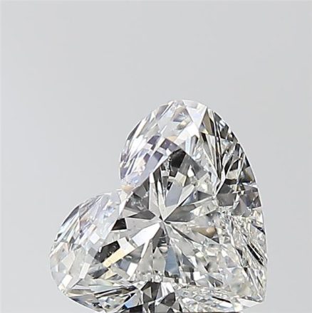 Diamond Natural 1,71Ct H-SI2 Heart - GIA7431922183 1