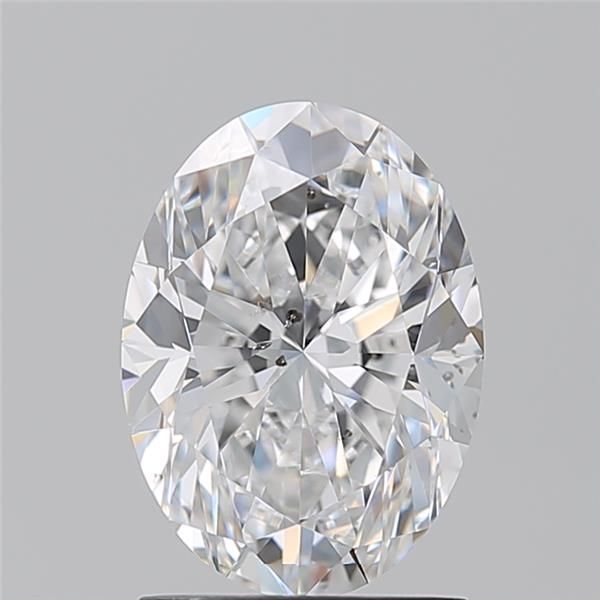 Diamond Natural 1,71Ct D-SI2 Oval - GIA6545091582 1