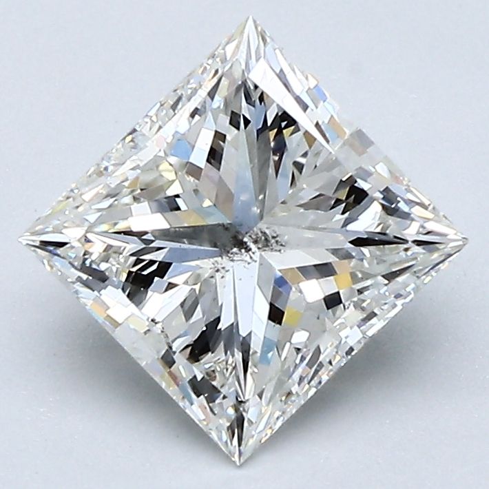 Diamond Natural 1,7Ct I-SI2 Princess - GIA6223783040 1