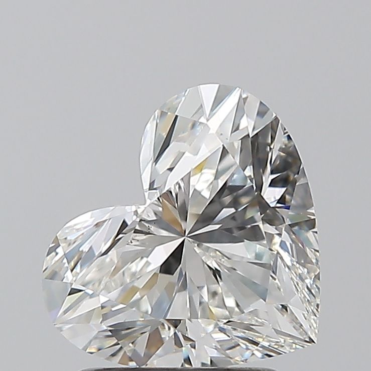 Diamond Natural 1,7Ct G-VS2 Heart - GIA7466478603 1