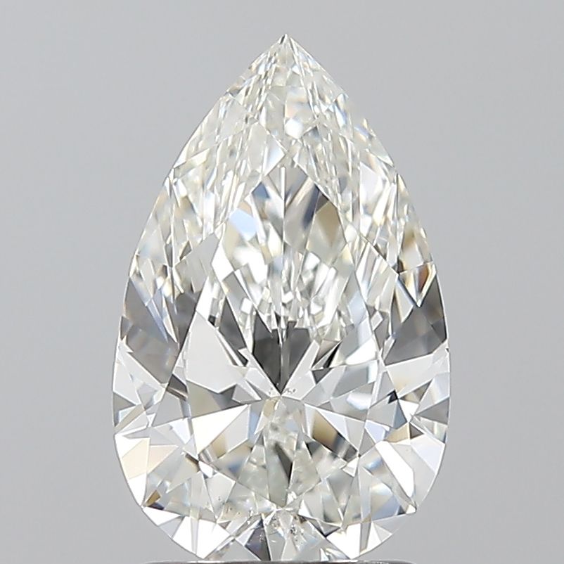 Diamond Natural 1,7Ct H-SI1 Pear - GIA6541456584 1