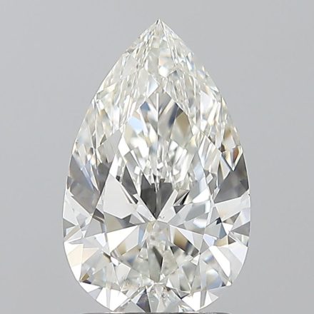 Diamond Natural 1,7Ct H-SI1 Pear - GIA6541456584 1