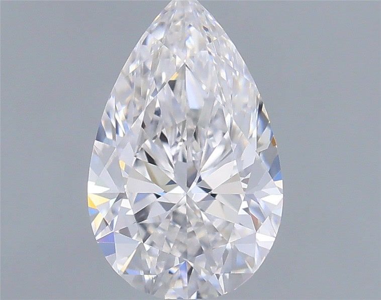 Diamond Natural 0,51Ct F-IF Pear - GIA6541228118 1