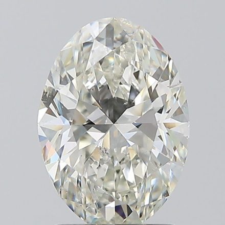 Diamond Natural 1,53Ct J-SI2 Oval - GIA5543105681 1