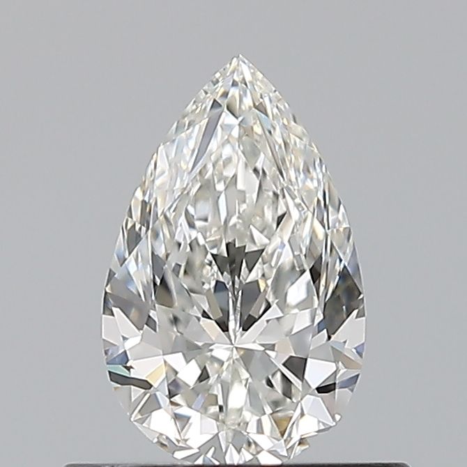 Diamond Natural 0,52Ct H-VVS2 Pear - GIA7538624137 1
