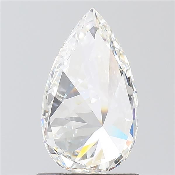 Diamond Natural 0,9Ct H-VVS2 Pear - GIA2414165064 1