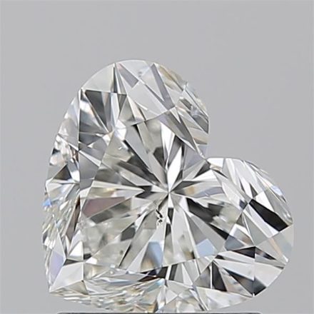 Diamond Natural 1,51Ct I-SI2 Heart - GIA2557140157 1