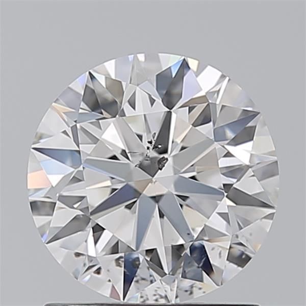 Diamond Natural 1,3Ct F-SI2 Round - GIA6555169312 1