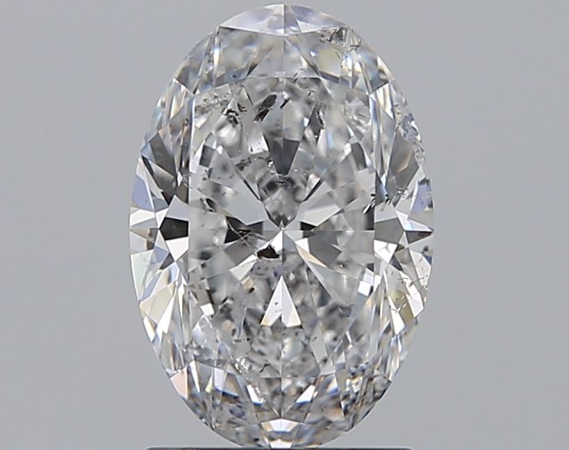 Diamond Natural 1,51Ct E-SI2 Oval - GIA7433640687 1