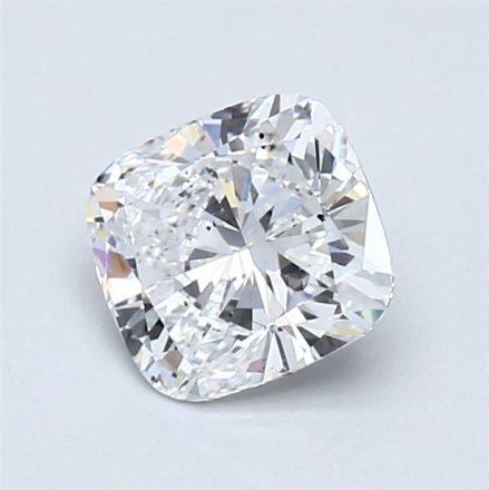 Diamond Natural 0,9Ct D-SI1 Cushion - GIA5383168645 1