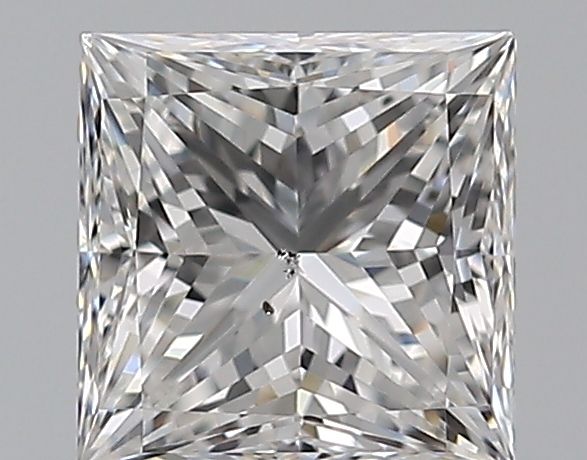 Diamond Natural 0,7Ct E-SI1 Princess - GIA2436109120 1